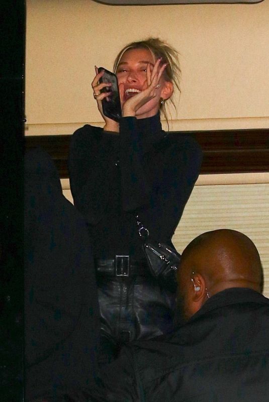HAILEY BIEBER Leaves SNL After-party in New York 02/08/2020