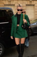 HAILEY BIEBER Out and About in Paris 02/26/2020