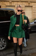 HAILEY BIEBER Out and About in Paris 02/26/2020