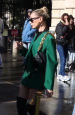 HAILEY BIEBER Out and About in Paris 02/26/2020