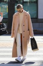 HAILEY BIEBER Out for Coffee in Los Angeles 02/04/2020