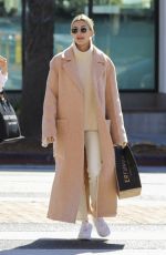 HAILEY BIEBER Out for Coffee in Los Angeles 02/04/2020