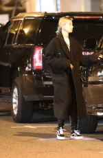 HAILEY BIEBER Out to Get a New Tattoo in Hollywood 02/16/2020