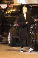 HAILEY BIEBER Out to Get a New Tattoo in Hollywood 02/16/2020