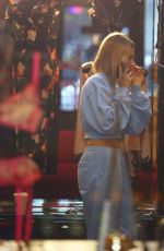 HAILEY BIEBER Shopping at Agen Provocateur in Hollywood 02/12/2020