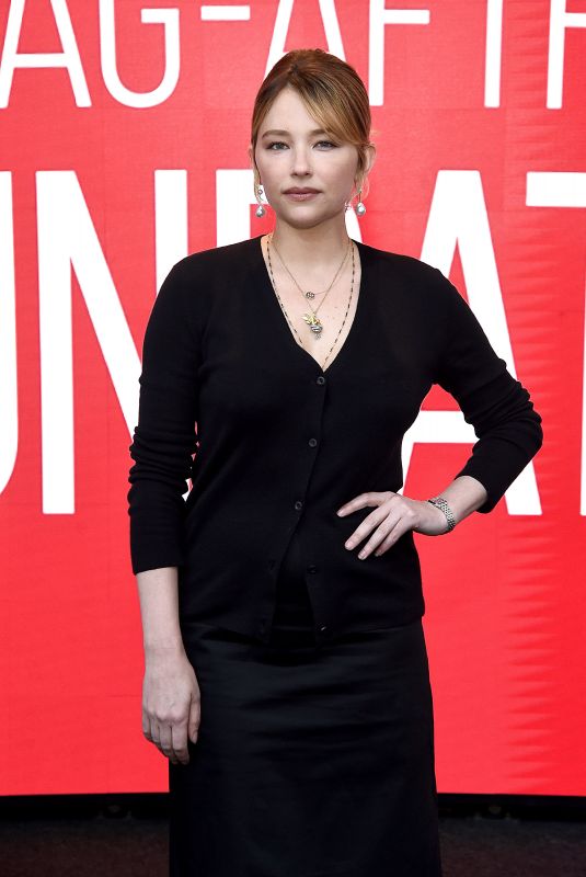 HALEY BENNETT at Sag-aftra Foundation Conversations: Swallow in New York 02/27/2020