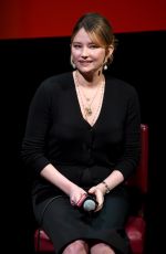 HALEY BENNETT at Sag-aftra Foundation Conversations: Swallow in New York 02/27/2020