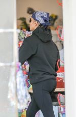 HALLE BERRY Out Shopping in Los Angeles 02/14/2020