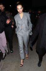 HANA CROSS Arrives at Love Magazine Party in London 02/17/2020