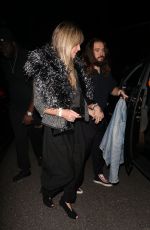 HEIDI KLUM and Tom Kaulitz Leaves Paris Hilton’s 39th Birthday Party in Los Angeles 02/21/2020