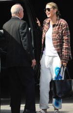 HEIDI KLUM Arrives at a Photoshoot in Hollywood 02/28/2020