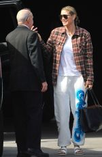 HEIDI KLUM Arrives at a Photoshoot in Hollywood 02/28/2020
