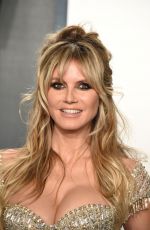 HEIDI KLUM at 2020 Vanity Fair Oscar Party in Beverly Hills 02/09/2020