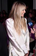 HEIDI KLUM at Christian Siriano Show at NYFW in New York 02/06/2020