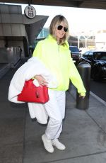 HEIDI KLUM at Los Angeles International Airport 02/07/2020