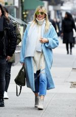 HEIDI KLUM Out and About in New York 02/04/2020