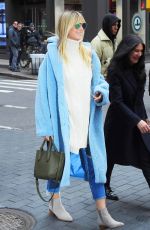 HEIDI KLUM Out and About in New York 02/04/2020