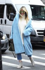 HEIDI KLUM Out and About in New York 02/04/2020