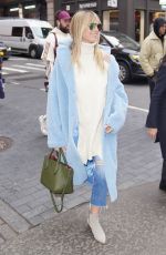 HEIDI KLUM Out and About in New York 02/04/2020