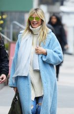 HEIDI KLUM Out and About in New York 02/04/2020