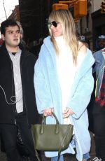 HEIDI KLUM Out and About in New York 02/04/2020