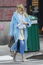 HEIDI KLUM Out and About in New York 02/04/2020
