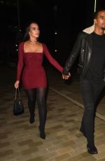 HELEN FLANAGAN Arrives at Menagerie Restaurant in Manchester 01/25/2020