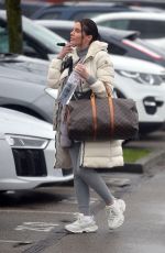 HELEN FLANAGAN Arrives at Preston FC Stadium 02/23/2020