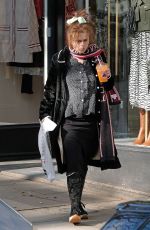 HELENA BONHAM CARTER Out in London 02/27/2020