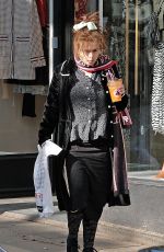 HELENA BONHAM CARTER Out in London 02/27/2020