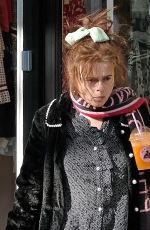 HELENA BONHAM CARTER Out in London 02/27/2020