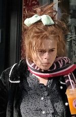 HELENA BONHAM CARTER Out in London 02/27/2020