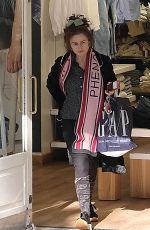 HELENA BONHAM CARTER Out in London 02/27/2020