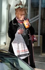 HELENA BONHAM CARTER Out in London 02/27/2020