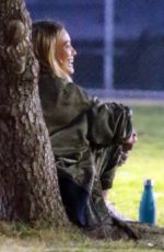 HILARY DUFF at Her Sons Football Game in Los Angeles 02/18/2020
