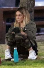 HILARY DUFF at Her Sons Football Game in Los Angeles 02/18/2020