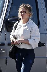 HILARY DUFF at Raw Junkies in Studio City 02/26/2020