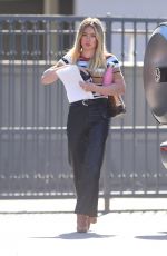 HILARY DUFF Heading to a Meeting in Los Angeles 02/06/2020
