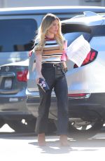 HILARY DUFF Heading to a Meeting in Los Angeles 02/06/2020