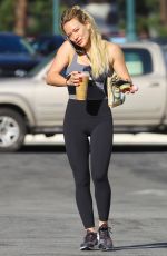 HILARY DUFF Leaves Pilates Workout in Sherman Oaks 02/16/2020