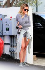 HILARY DUFF Leaves Yoga Class in Beverly Hills 02/28/2020