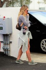 HILARY DUFF Leaves Yoga Class in Beverly Hills 02/28/2020