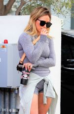 HILARY DUFF Leaves Yoga Class in Beverly Hills 02/28/2020
