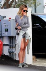 HILARY DUFF Leaves Yoga Class in Beverly Hills 02/28/2020
