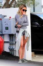 HILARY DUFF Leaves Yoga Class in Beverly Hills 02/28/2020
