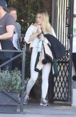 HILARY DUFF Out and About in Los Angeles 02/07/2020