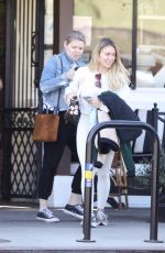 HILARY DUFF Out and About in Los Angeles 02/07/2020