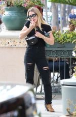 HILARY DUFF Out and About in Los Angeles 02/21/2020