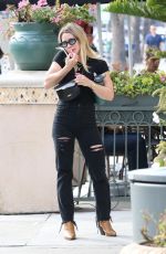 HILARY DUFF Out and About in Los Angeles 02/21/2020