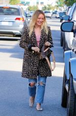 HILARY DUFF Out for Lunch in Sherman Oaks 02/05/2020